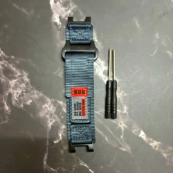 Durable Nylon Strap for Smartwatch - Sport Belt Bracelet Accessory (Navy blue)