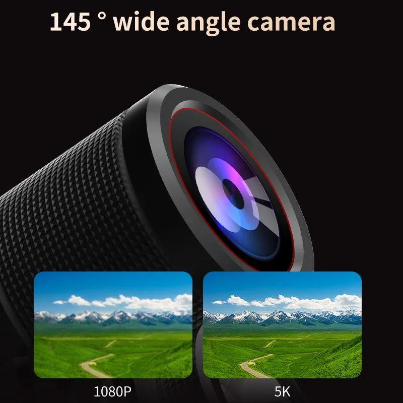 비란 12 5K 울트라 HD 145 ° 액션캠 WiFi EIS 손떨림 방지 IP67 방수 스포츠 카메라 헬멧 DVR 내장 플래시 및 음성 제어