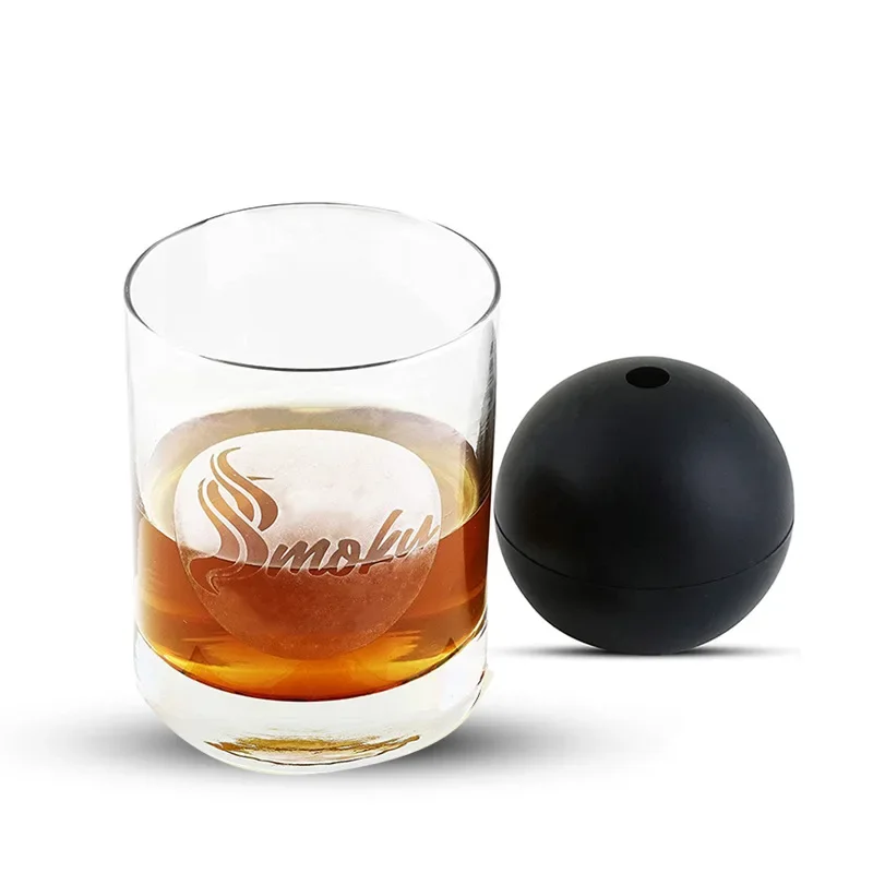 6cm Silicone Round Ice Mould Hockey for Whiskey Ice Cube Kitchen Round Mold Ball Chocolate Tray Ball Tools Bar