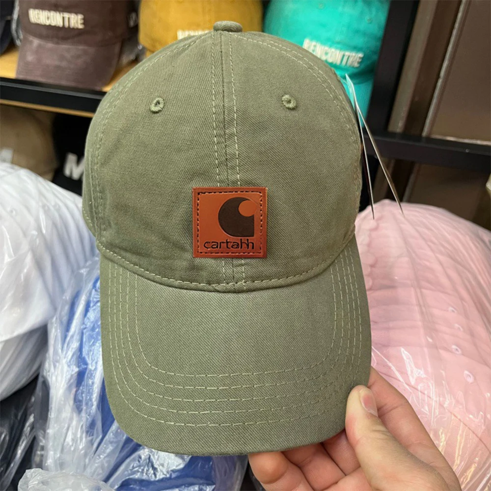 للجنسين العلامة التجارية Carhartter التطريز قبعات البيسبول ربيع الخريف في الهواء الطلق قابل للتعديل قبعات عادية الهيب هوب واقية من الشمس قبعة قبعة رياضية
