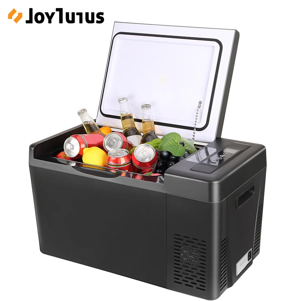 Joytutus Car Mini Fridge 12V Portable Compressor Refrigerator 22L/28L