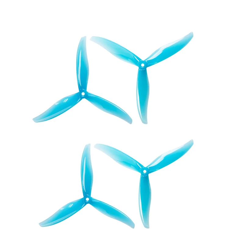 2Pairs 7041 Propeller 3-Leaves Plastic Prop Paddle Support for 2408 1100kv Motor For RC Drone Airplane Quandcopter Accessory