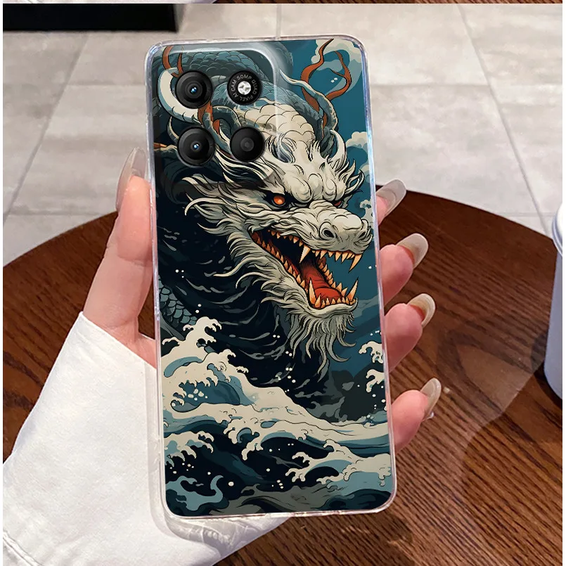 Luxury Cute Love Rabbit Clear Soft TPU Silicone Phone Case Cover