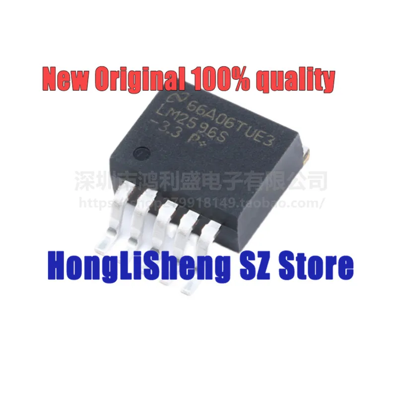 10 Pz/Lotto Lm2596Sx-3.3 Lm2596S-3.3 Lm2596S Lm2596 To263 Chipset 100% Nuovo E Originale In Magazzino