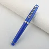 JINHAO 82 Blue Fountain Pen Student F EF Ink Pen High Quality Calligraphy Pen Stationery School Office Supplies 1
