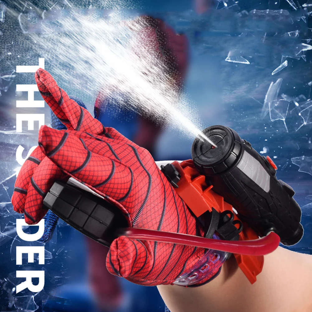 Spider Web Shooters Toy Superhero Squirt Guns Summer Outdoor Toys Water Fighting Toy for Kids and Adults,water squirting toy,water play toys