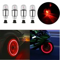 Penutup Lampu Roda Kereta Auto Roda Tayar Tayar Batang Injap Udara Lampu LED 1