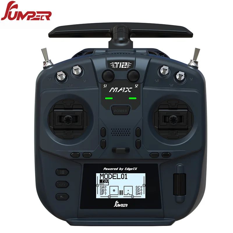 Radiocommande ELRS 2.4GHz 500mW avec écran LCD 1.7" et gimbals Hall