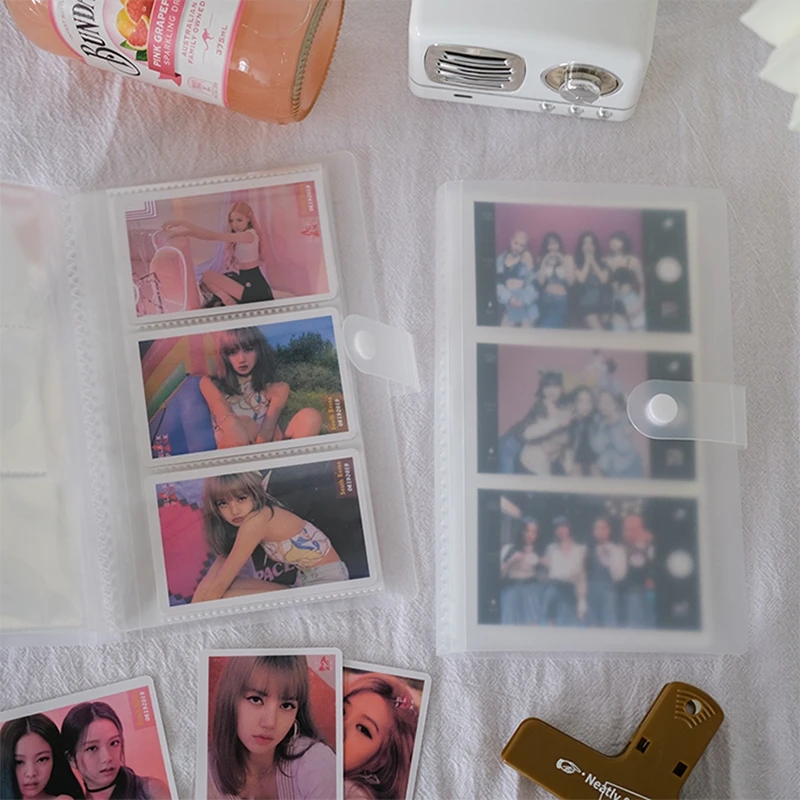 A5 Photocard Binder Diy Photocard Collect Book Idol Polaroid Album  Scrapbook Kpop Photo Album Journal Notebook Card Binder