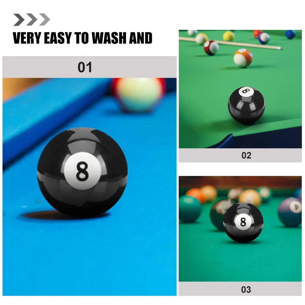 Large Pool Ball Premium Resin Billiard Balls Wear Resistant Replaceable Smooth Surface Durable Material Snooker Billiard