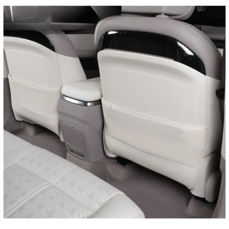 지크르 7X EV 2025 2026용 뒷좌석 등받이 킥 매트, 킥 방지, 내마모성, 스크래치 방지, 방수 자동차 내부 액세서리