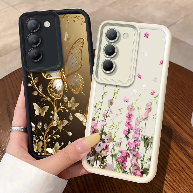Cute Flower Fashion Shockproof Silicone Protective Phone Case