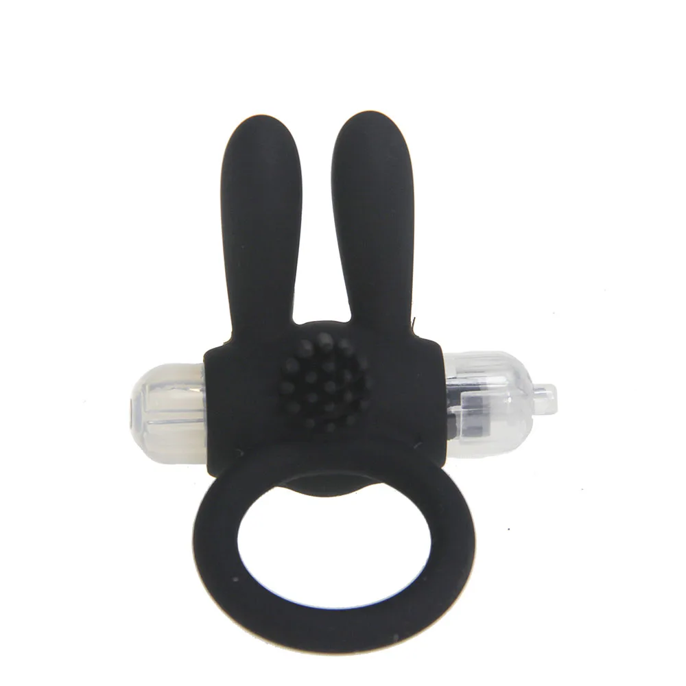rabbit cock ring vibration Powerful AV Mini finger G-Spot Vibrator adult sex toys for men clitoris Delay Premature Ejaculation