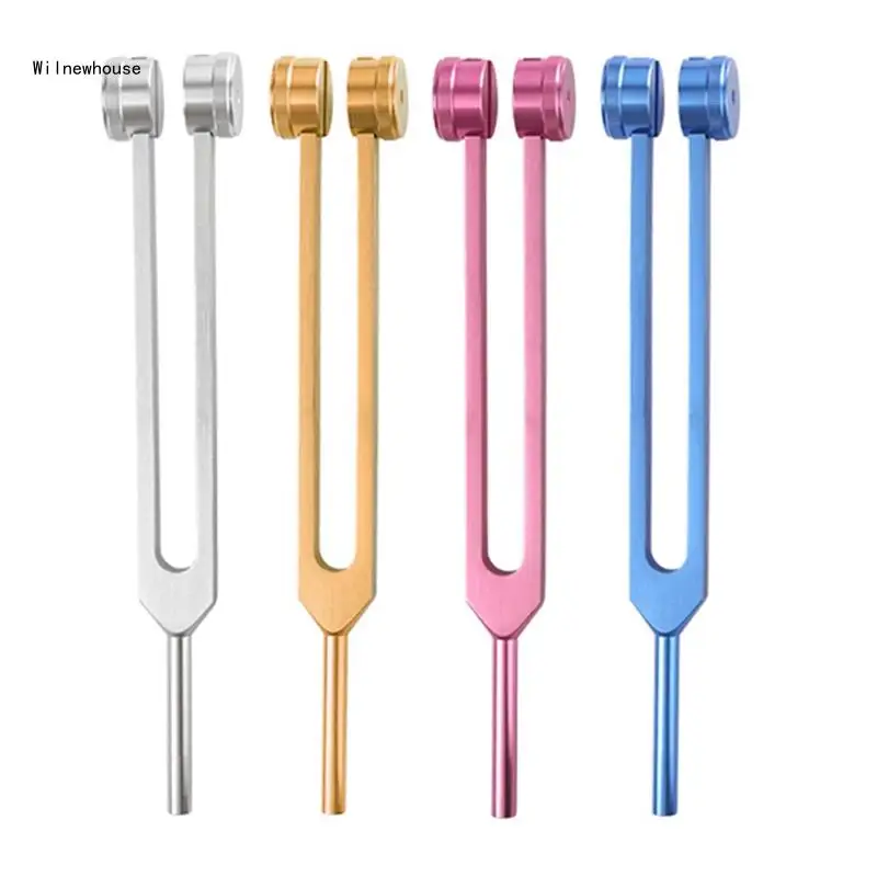 

64HZ Aluminum Alloy Tuning Fork Tuning Fork Tool with Hammer Diagnostic Therapy for Health Care Tool Ear Cleaning Tool Dropship