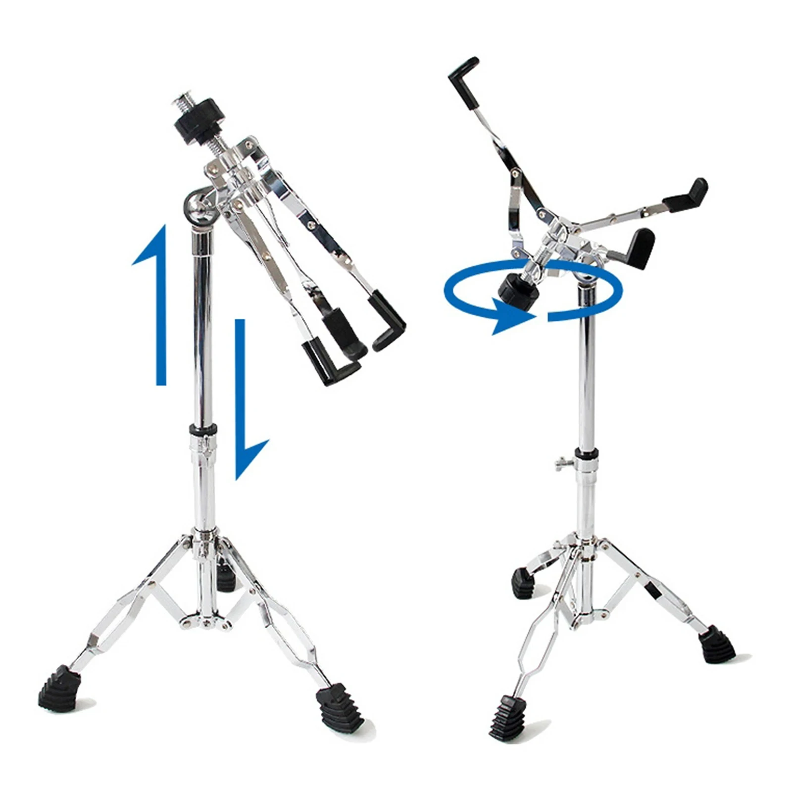 Portable Snare Drum Stand Height Adjust Instrument Holder for 12~14 Dia Drums