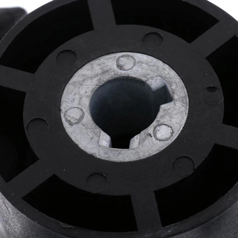 Axles Marine Steering Wheel Adapter for Marine Boats, Yachts, Aluminium Alloy Boats Steering Wheel with PU Foam Handle