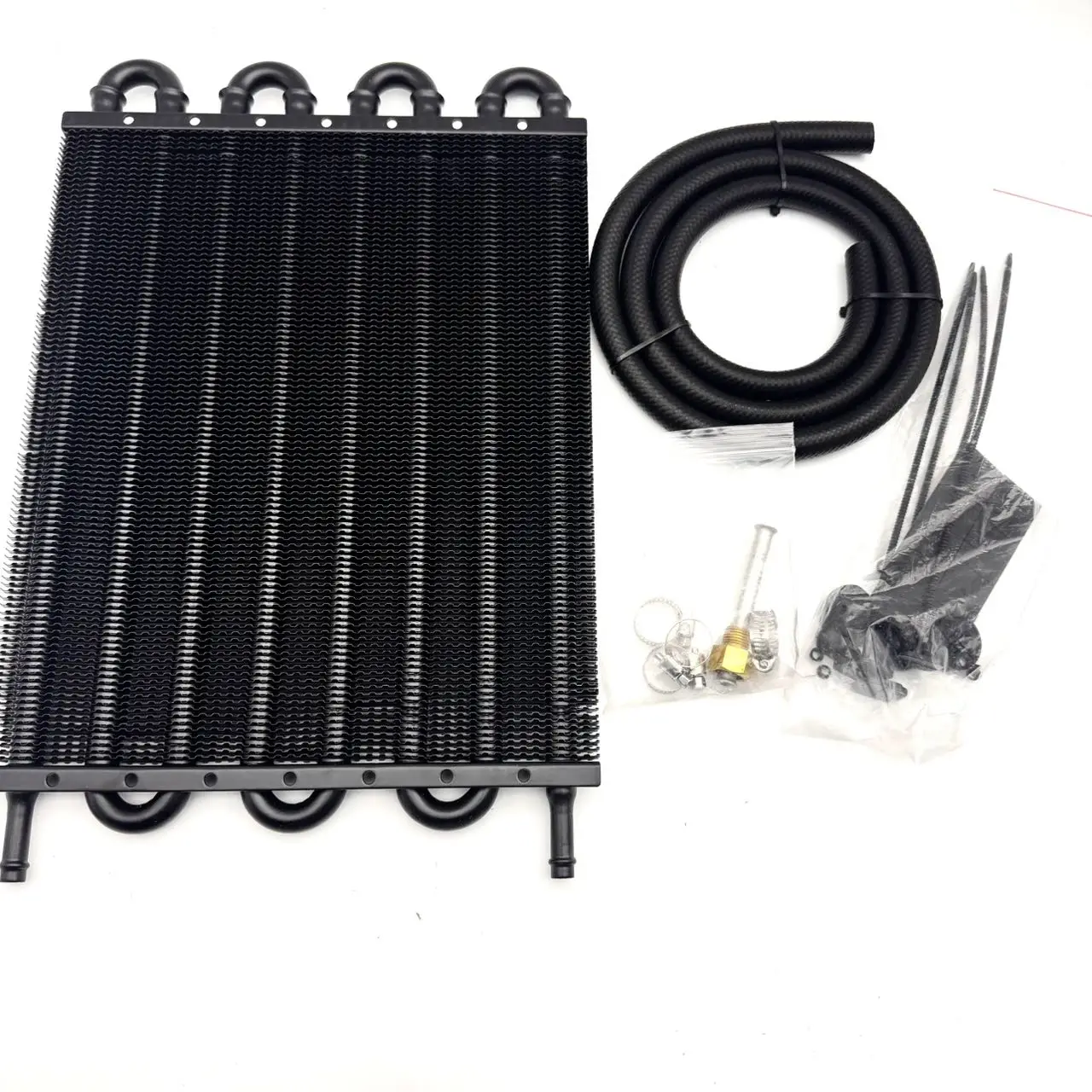 Universelles Aluminium-Ölkühler-Kit 4-reihig 6-reihig 8-reihig Auto-Getriebe-Kühler für manuelle und automatische Fahrzeuge – Detail 21