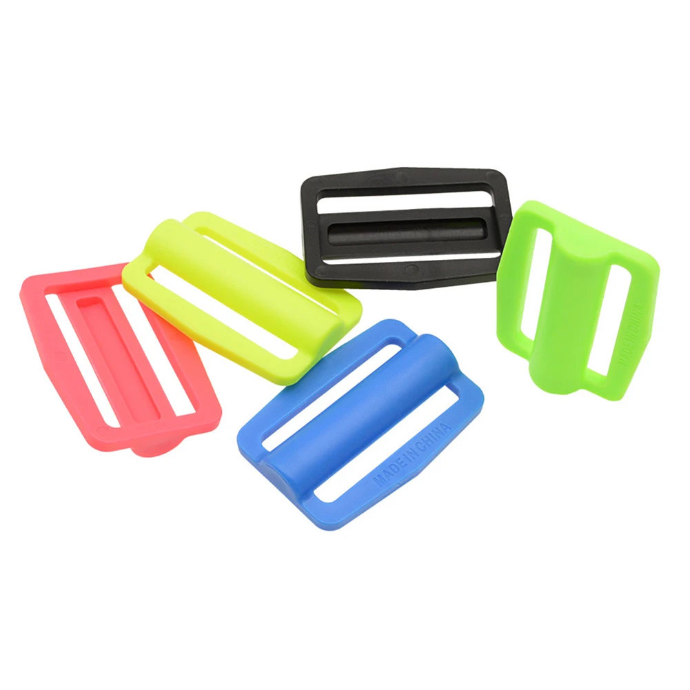 Scuba Diver's Choice Set of Two Adjustable Lightweight Plastic Fasteners for Standard Dive Gear Straps