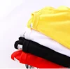 Autumn Spring Cotton Children T-shirt  Boys Girls Tees Long Sleeve White Shirt Kids Tops Baby Clothes Solid Black Blue Yellow 6