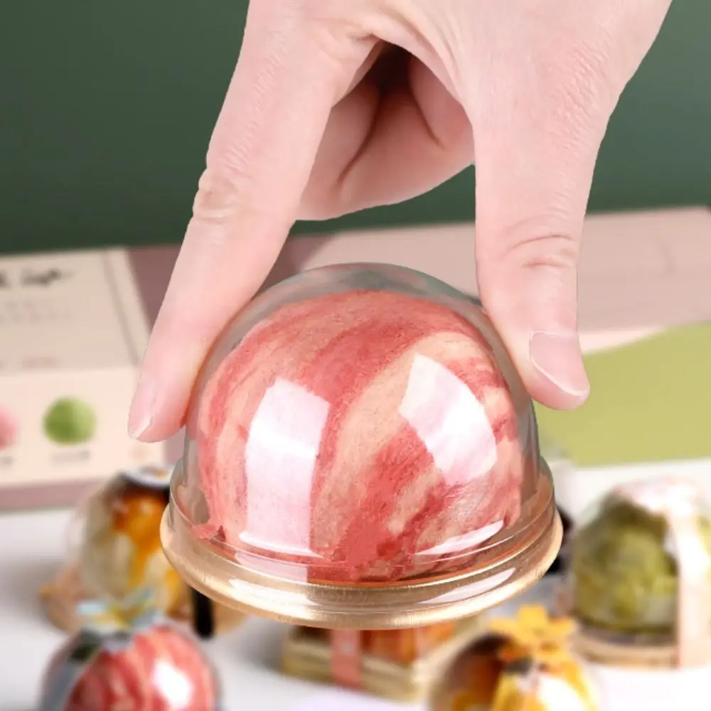 Scatole per Cupcake 50 Pezzi, Contenori Trasparenti in Plastica per