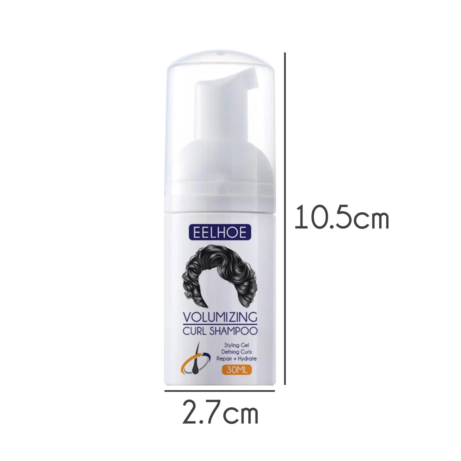 Description Picture 2 of itemNew Curl Boost Cream Sculpting Curly Hair Mousse Curl Cream for Curls Bounce and Curl Care Curly Hair Products Creme Para Cabelo