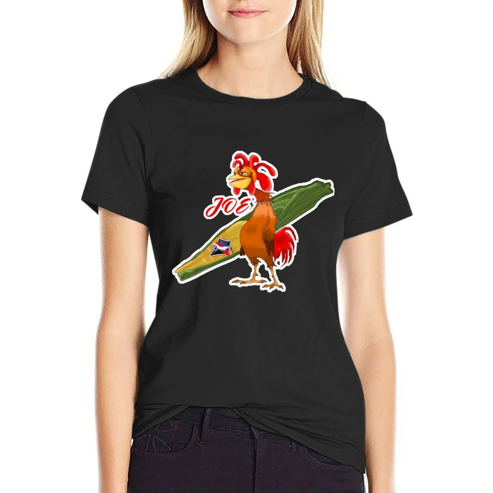

CHICKEN JOE T-shirt oversized Aesthetic clothing tight shirts for Women