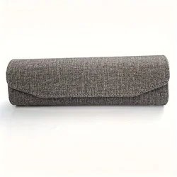 Compact Travel Toothbrush Case - Durable Fabric with Convenient Storage (Gray - 1pc)