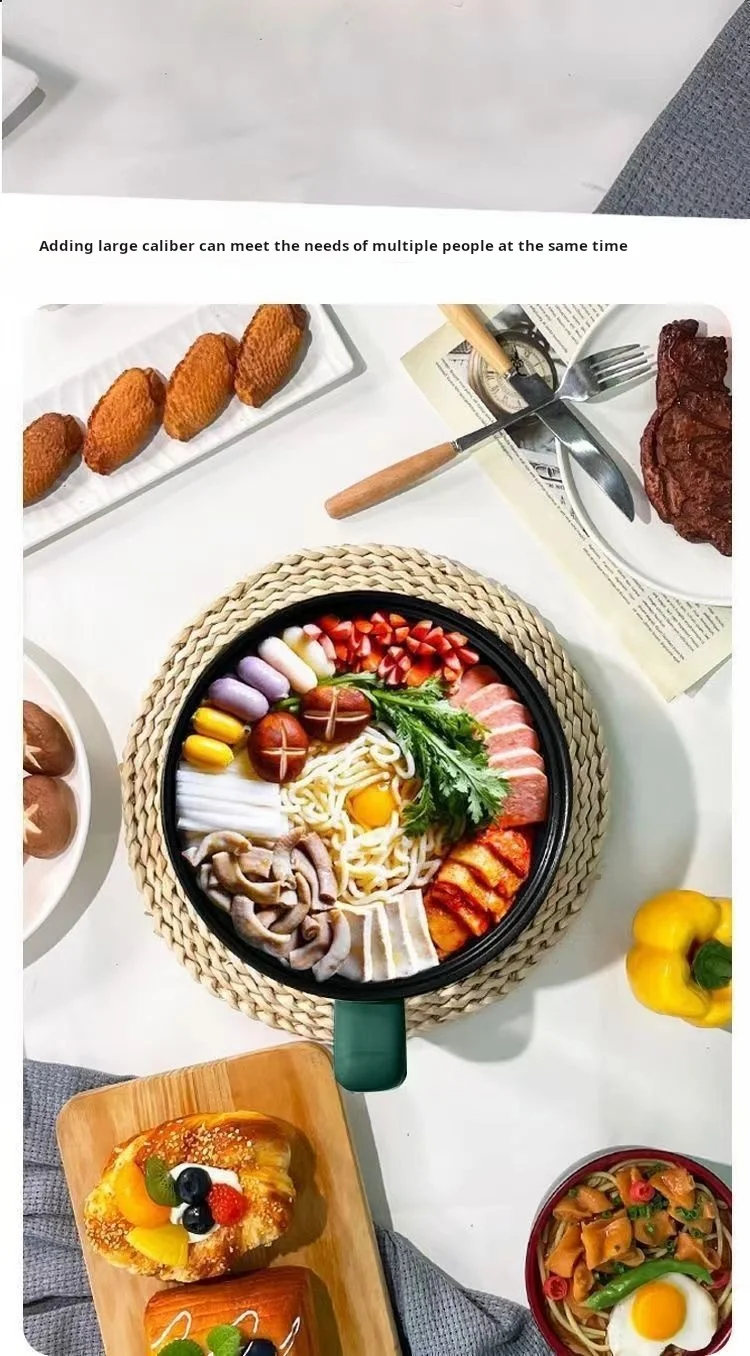 Fully automatic cooking and stir frying integrated electric pot, dormitory student pot, household electric wok, rice cooker, ele