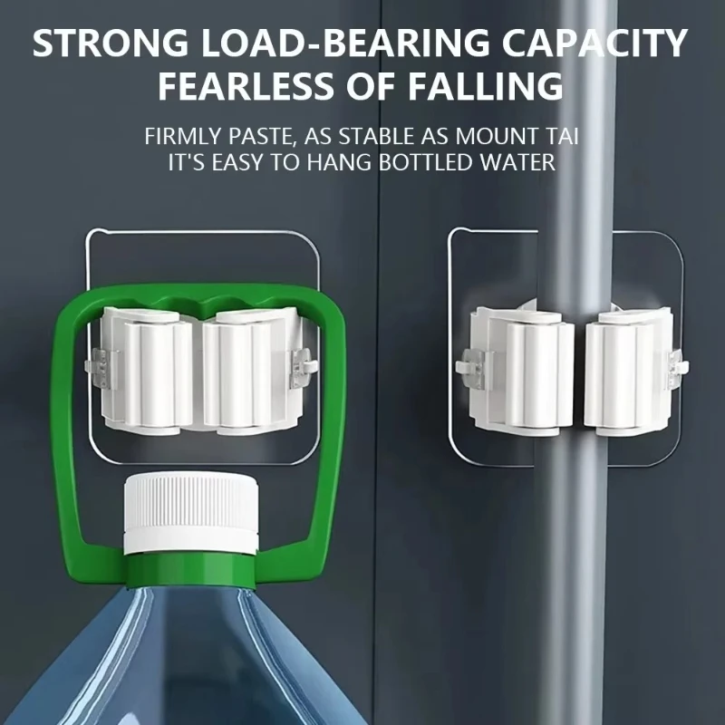 Wall Mounted Mop Organizer Holder Wall-Mounted Waterproof Mop Storage Rack Broom Hanger Hooks Household Tools Kitchen Storage Wall Mounted Mop Organizer Holder Wall-Mounted Waterproof Mop Storage Rack Broom Hanger Hooks Household Tools Kitchen Storage