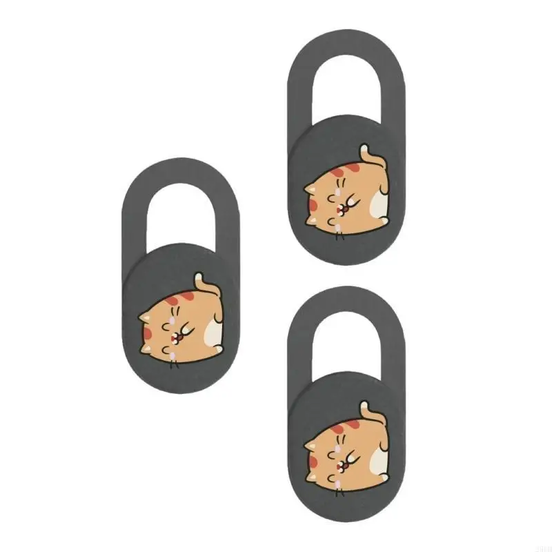 【Hot ticket】 29ED 3pcs Phone Camera Cover Protect Security Web Camera Privacy Protector Sticker Webcam Cover Slide for PC Camera Cover.