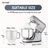 Cheftronic 6 Speed Stand Mixer with 7 Quart Stainless Steel Mixing Bowl,Dough hook, Egg whisk, Kitchen mixer with US Plug 3
