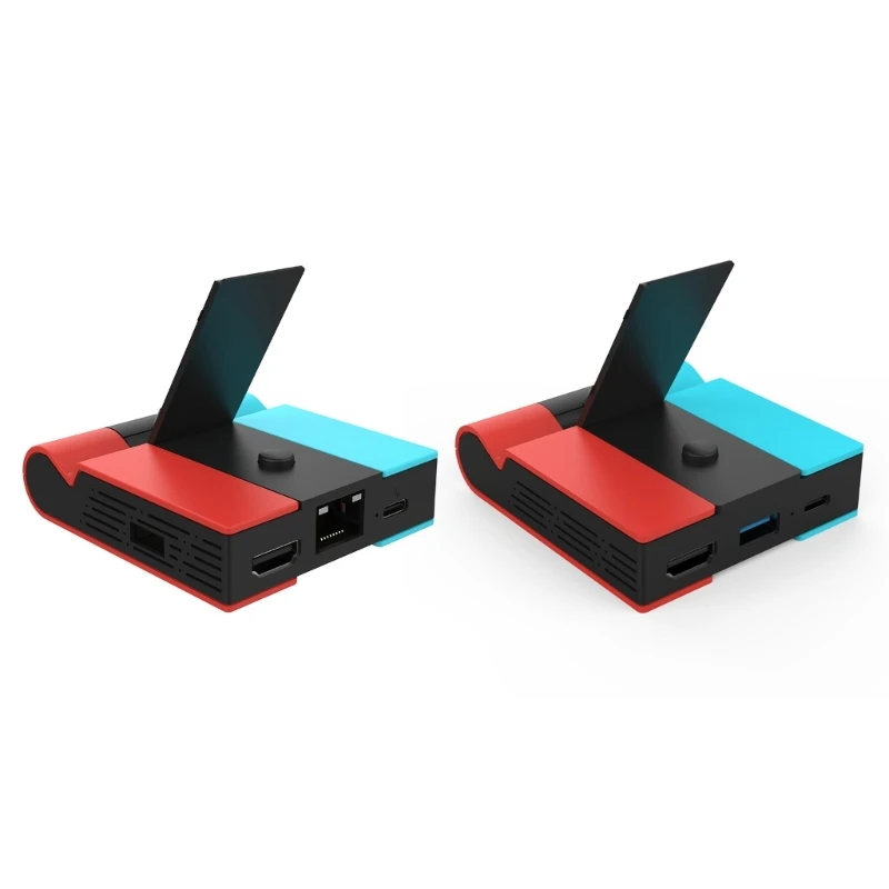 M2Ec Portable- Tv Dock Con Rj45 Ethernet-4K Usb3.0 Pd-Porta Di Ricarica Adatta Per Adattatori Usb Ns Docking Station