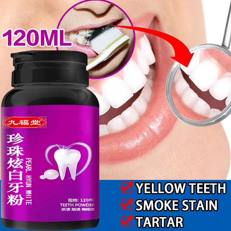 

Teeth Whitening Powder Powerful Toothpaste Plant Extracts Oral Hygiene Oral Care New Products Activated Carbon Tooth Powder