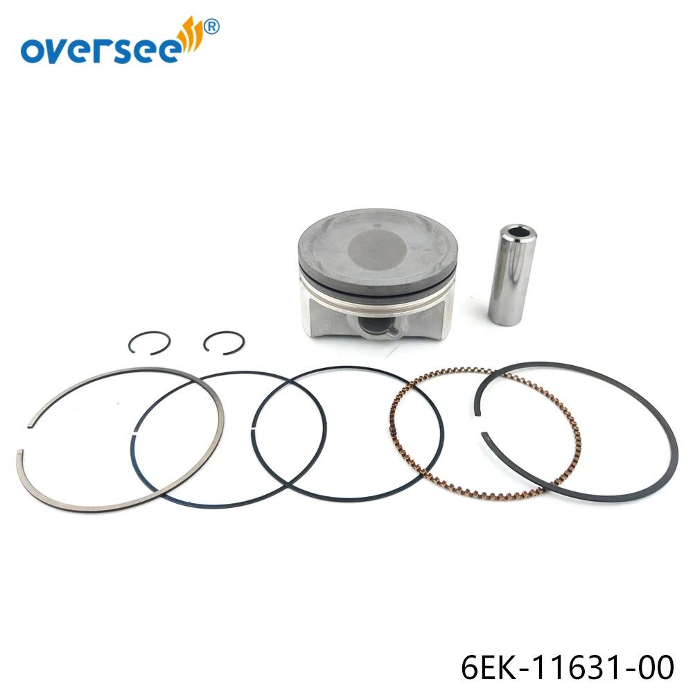 Oversee 6Ek-11631-01-94 Std Piston For Yamaha 115Hp Outboard Engine