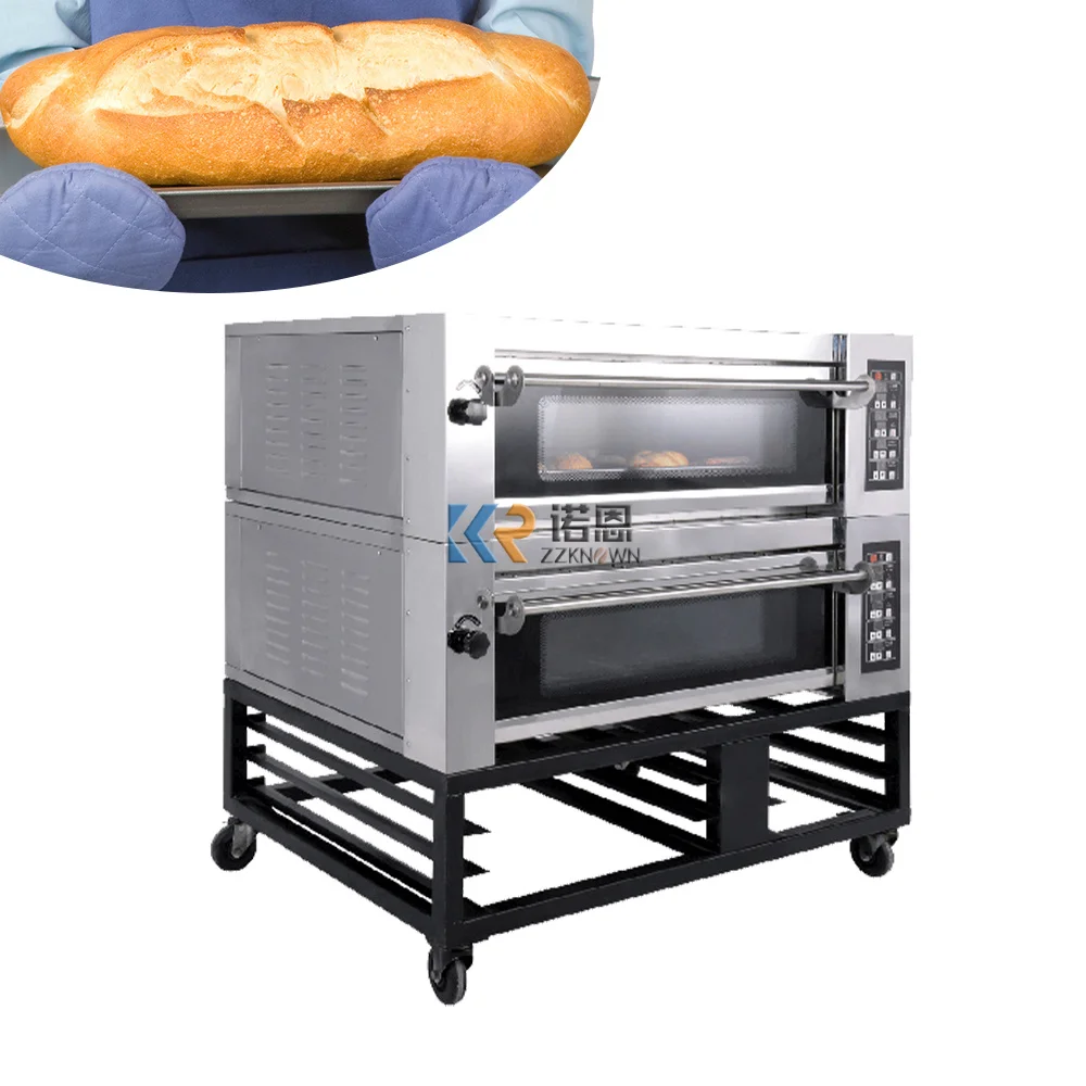 

Baking Oven Multifunction 1 Decks 4 Trays Commercial Bread Oven Automatic Bread Industrial Bread Oven Bakery Equipment