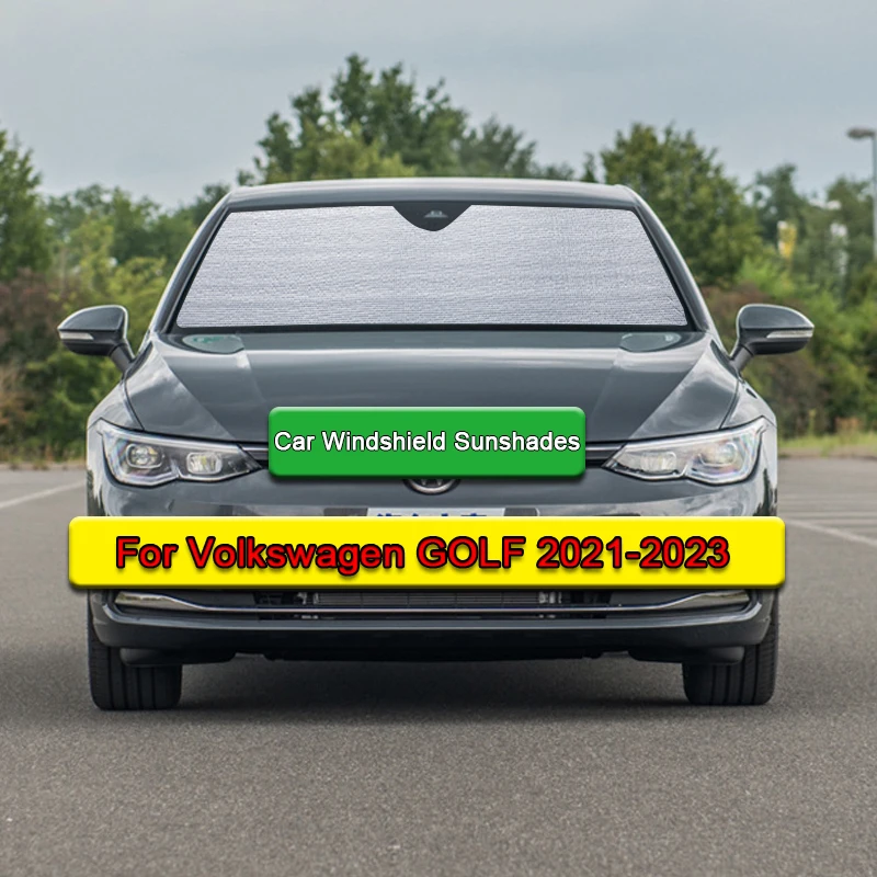 

Car Sunshade UV Protection Curtain Sun Shade Visor Windshield Cover Protect Privacy Accessories For Volkswagen GOLF 2021-2023