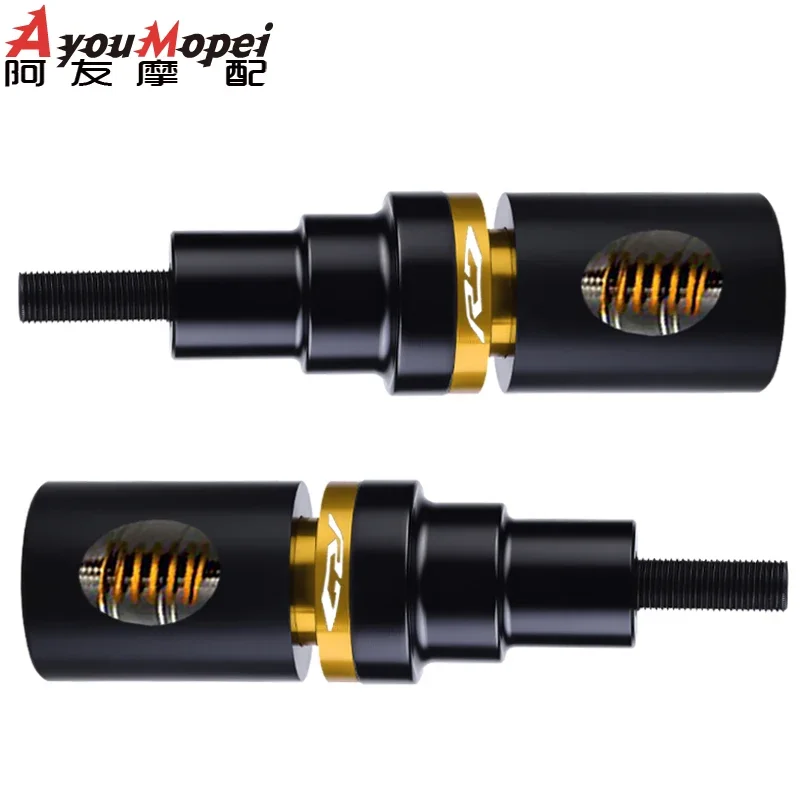 프레임 슬라이더 충돌 방지 장치 YZF-R7 2021-2025 YAMAHA YZFR7 YZF R7 2025 오토바이 액세서리 낙하 방지 보빈 패드