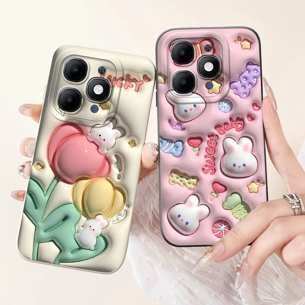 Silicone Luxury Cartoon Painted Shockproof Bumper Case - Fashionable and Durable Phone Cover