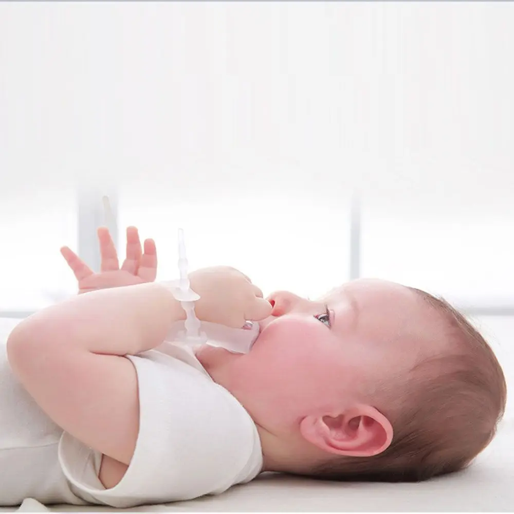 

Teether Baby Finger Cots Finger Orthosis Baby Sucking Finger Braces Bite Finger Braces Anti-eating Finger Thumb Gloves