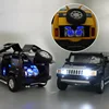 1:32 Alloy Lengthen Hummer Limousine Car Model Metal Diecasts Vehicles With Sound Light Pull Back Car Collection Toys Kids Gifts 4