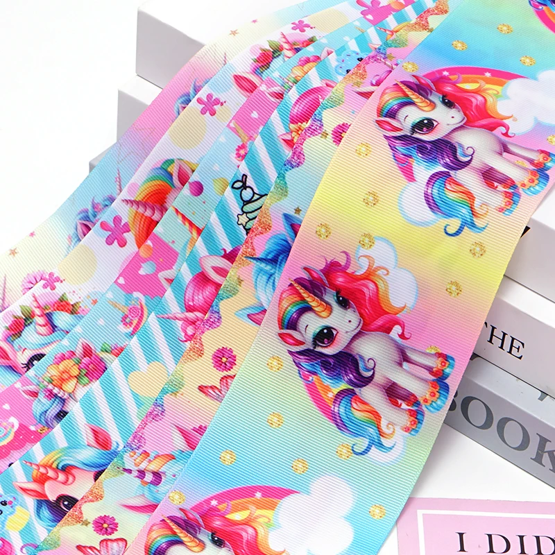 Unicorn Printed Grosgrain Ribbons For Hair Bows DIY Handmade Materials ribbon decoration satin ribbons ribbon supplies grosgrain ribbon cotton ribbon christmas ribbon labeling ribbon label ribbon organza ribbon velvet ribbon wrapping ribbon polyester ribbon chiffon silk ribbon satin ribbon chiffon ribbon nylon ribbon sewing ribbon jute ribbon web strap ribbon stitch ribbons lace trim ribbon sequins ribbon 5Yards