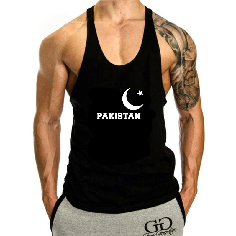 

Забавная майка, мужская майка с индивидуальным расположением Пакистана, майка для крикета, мужская майка с надписью «Can Add Name», Новое поступление, мужская хлопковая майка большого объема