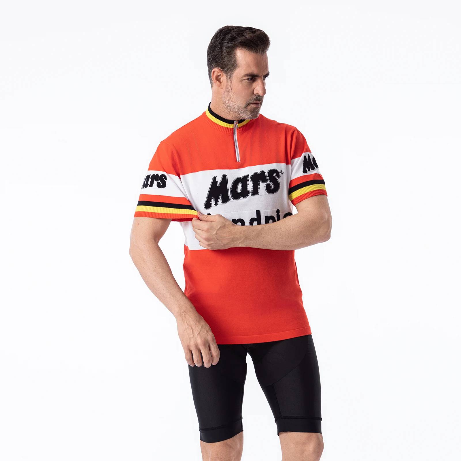 Mars Flandria Merino Wool Retro Cycling Jersey AliExpress