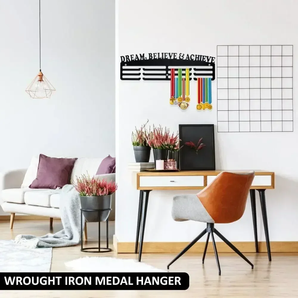 Athletic Achievement Medal Display Hanger Rack