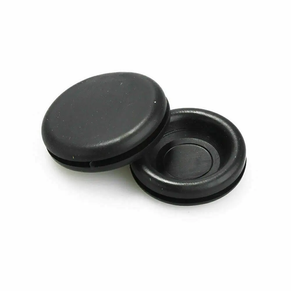 170pcs Rubber Grommet Protective Coil Double-sided Black Rubber Firewall Hole Plug Retaining Ring Car Electrical Wire Gasket images - 6