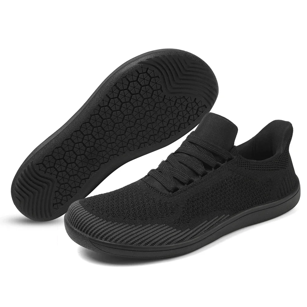 Breathable Minimalist Barefoot Cross Trainer Sneakers - Lightweight Trekking & Walking Shoes