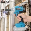 HILDA 21V Blue Brushless Electric Impact Wrench Rechargeable 1/2 Socket Wrench Cordless Without Battery 6