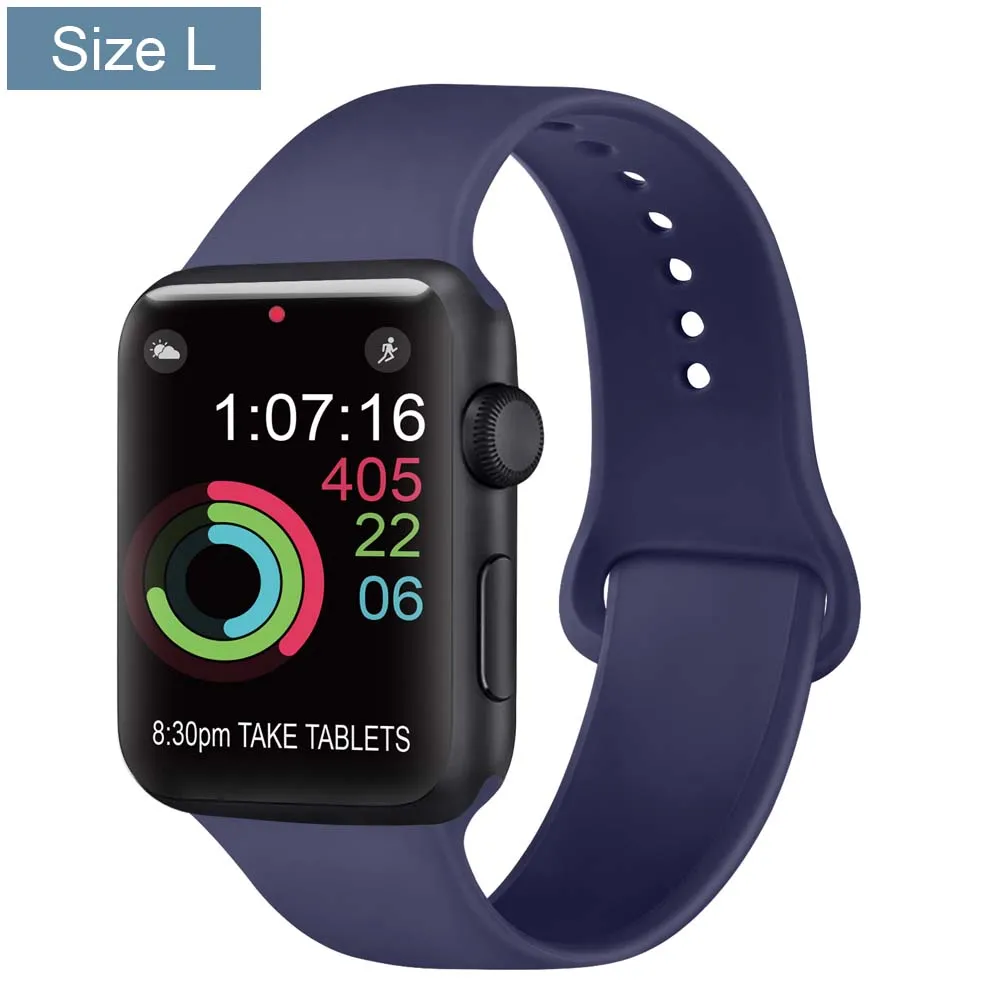 ตัวเลือกสินค้า สร้อยข้อมือซิลิโคนกันกระแทก Apple Watch