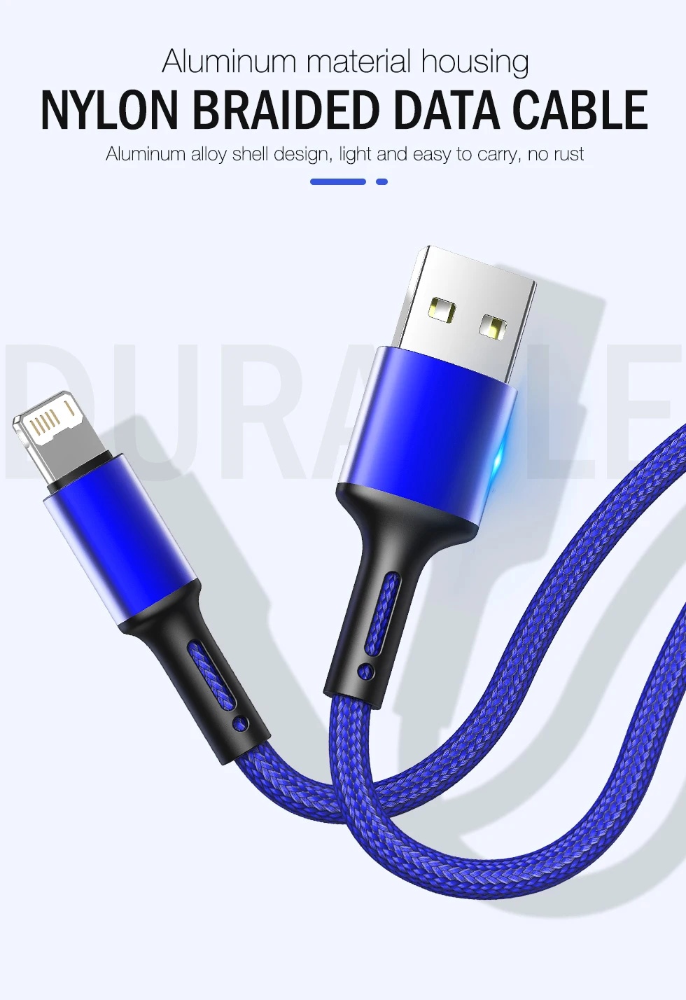 Fast Charge USB Cable For iPhone 11 12 13 Pro X Max 5 6s 7 8 Plus Apple iPad Origin Line 3m Mobile Phone Cord Data Charger Wire