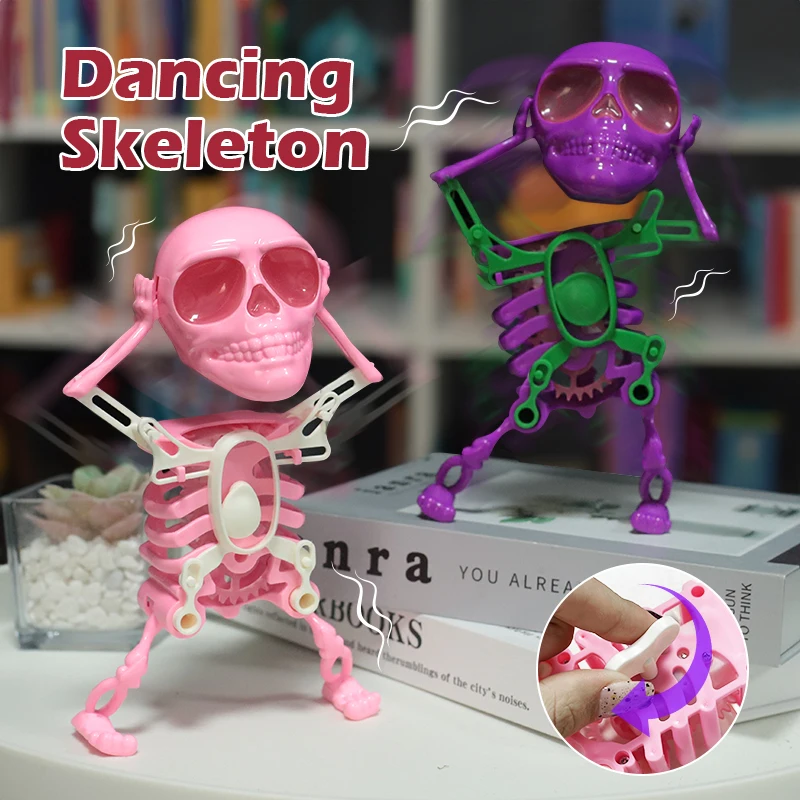 변신로봇 변형 애니메이션 피규어 6 in 1 Ko 프레다킹 크레이지 비스트 핏 클랜 로봇 장난감 선물, 34cm 10 3D 스켈레톤 춤추는 로봇, 3D 프린트 춤추는 스켈레톤 해골 흔들기, 불안 모양 변경 로봇 피규어 장난감, 재미있는 선물
